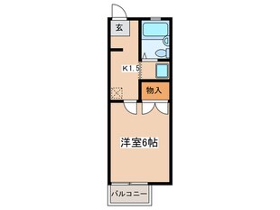 シャロンハイツの物件間取画像